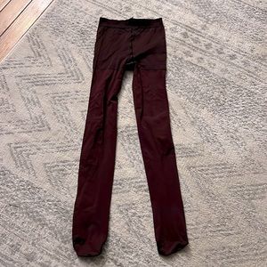 Plum colored tights
